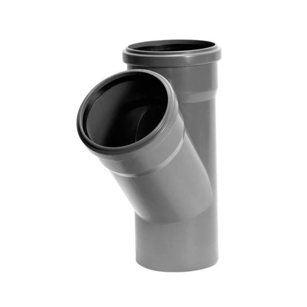 Trójnik kanalizacyjny PP 110 / 110 / 45°