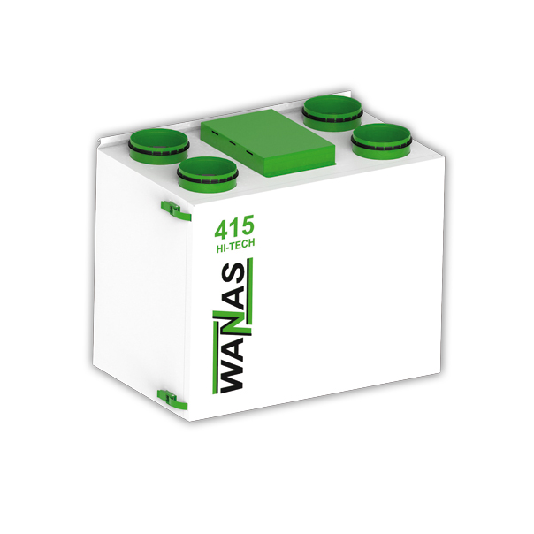 Rekuperator WANAS 415 V, HI-TECH