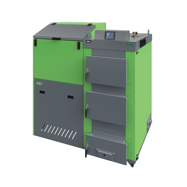 Kocioł SAS BIO SOLID 125 kW z podajnikiem lewy TECH klasa 5