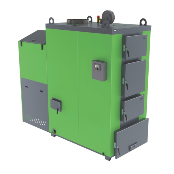 Kocioł SAS ECO PELL 200 kW z podajnikiem lewy TECH klasa 5