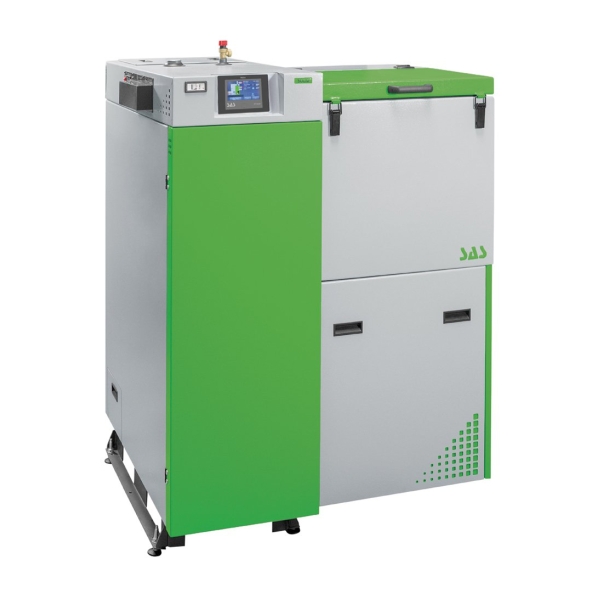 Kocioł SAS SOLID 36 kW LEWY sterownik TECH klasa 5
