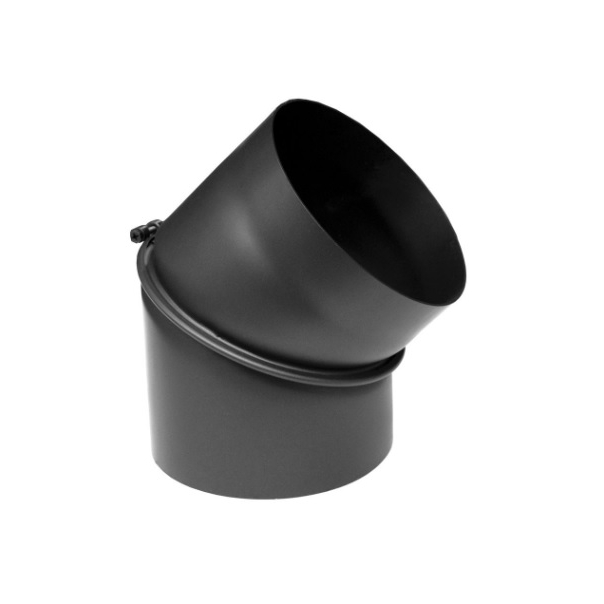 Kolano czarne DN 180 regulowane 0-45°