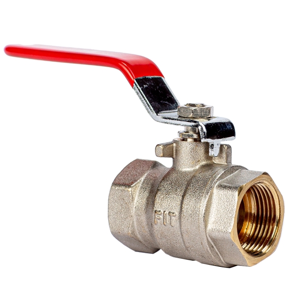 Zawór mosiężny kulowy wodny 6/4" STRONG  rączka