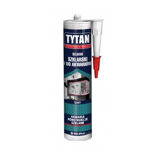 Silikon szklarski biały 310 ml Tytan