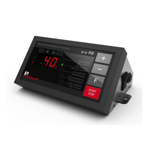 Sterownik kotła do pompy c.o., c.w.u. oraz wentylatora nadmuchowego SP-10-2P KG Elektronik