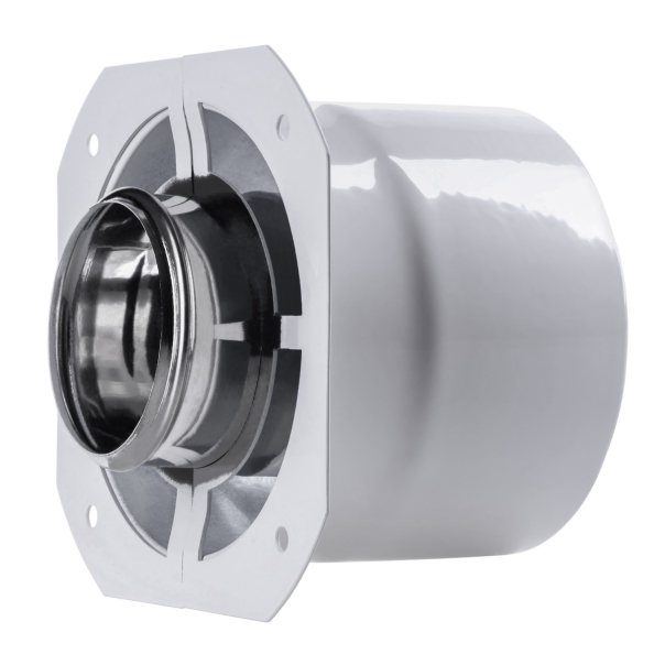 Adapter do kotła IMMERGAS (Zeus,Victrix, Hercules Condensing) 60/100 prosty, biały