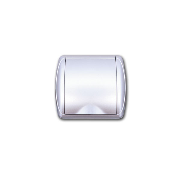 Gniazdo ssące DUE srebrne (mała ramka) USTM