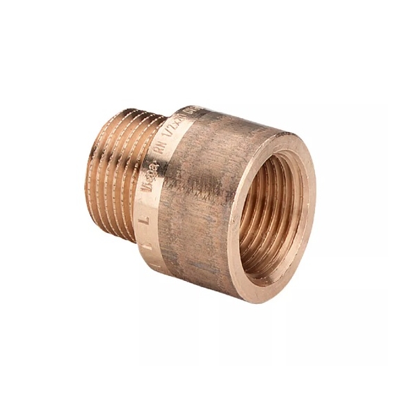 Przedłużka mosiężna 1" L-30 mm BRĄZ
