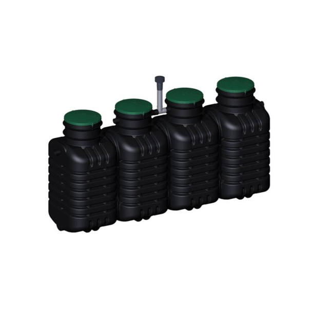 ACTIBIO 12 RLM 2x5000 L Oczyszczalnia biologiczna dwuzbiornikowa SBR (0.45-1.35m3/d)