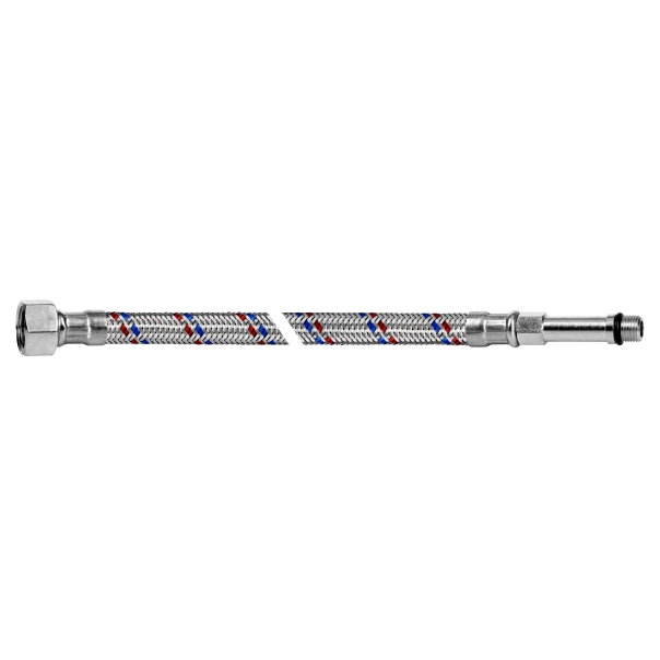 Wężyk elastyczny do baterii z końcówką długą 3/8 x M10 L-60 cm