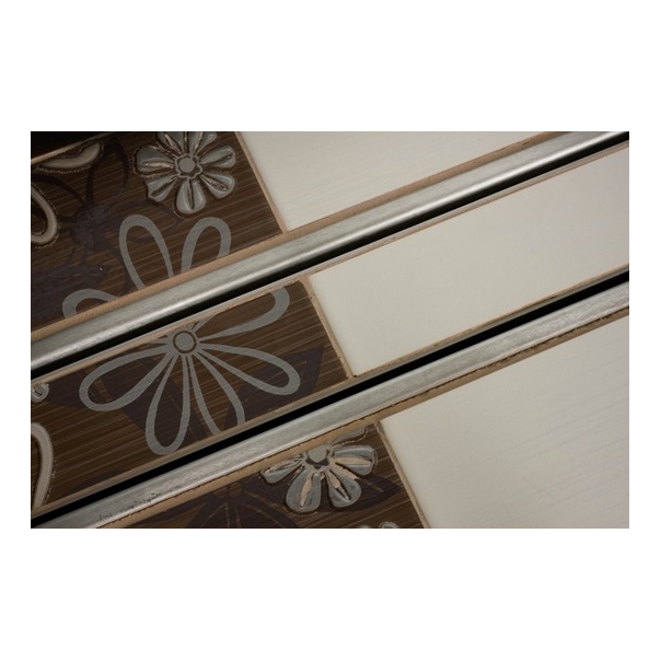 Ruszt CONTI do wklejenia płytek , kamienia lub drewna L=1000 - matowy