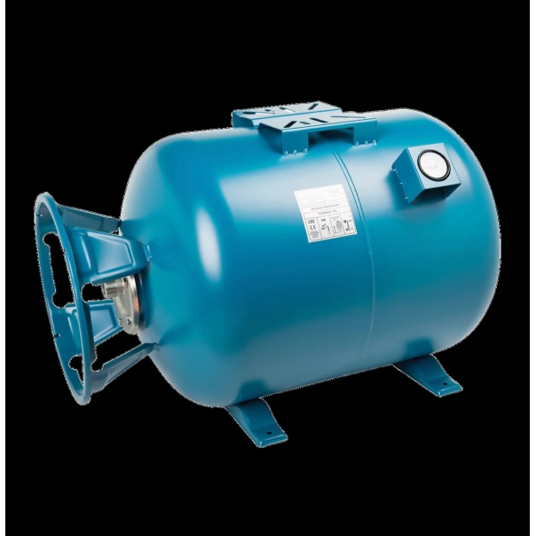 Zbiornik do hydroforu emaliowany - pionowy / poziomy z manometrem 150 L