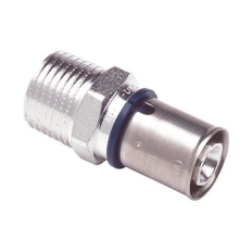 Złączka zapras Wavin M1 gwint zewnętrzny 25 x 3/4