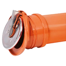 Zasuwa burzowa PP końcowa dn 160