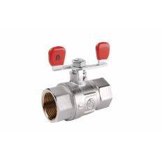 Zawór kulowy z motylkiem, pełnoprzelotowy 1