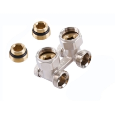 Zespół przyłączeniowy VKO kątowy 3/4