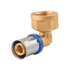 Kolano zapras Perfexim z gwintem wewnętrznym pex 25 x 3/4