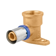 Kolano zapras Perfexim z gwintem wewnętrznym wieszakowe pex 16 x 1/2