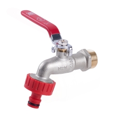 Zawór czerpalny kulowy z szybkozłączką 1/2