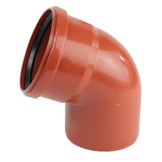 Kolano kanalizacyjne zewnętrzne PVC 110 / 67°